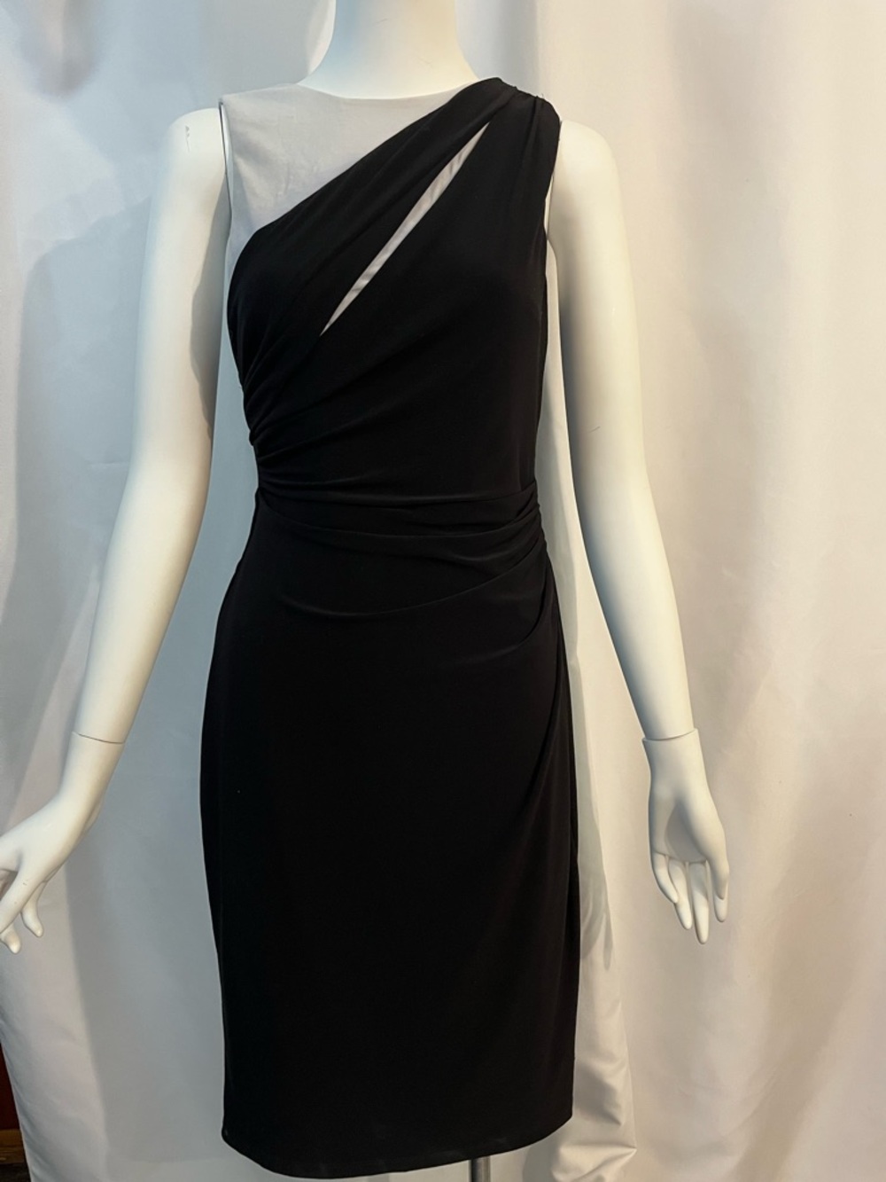 Ralph Lauren Black and White Sleeveless Dress